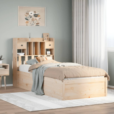 vidaXL tömör fenyőfa ágy matrac nélkül 75 x 190 cm ágy és ágykellék