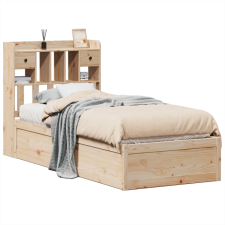 vidaXL tömör fenyőfa ágy matrac nélkül 75 x 190 cm (3323518) ágy és ágykellék