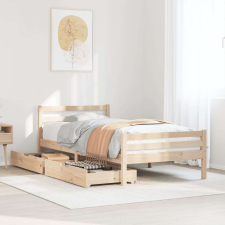 vidaXL tömör fenyőfa ágy matrac nélkül 90 x 200 cm ágy és ágykellék