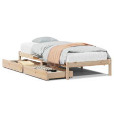 vidaXL tömör fenyőfa ágy matrac nélkül 90 x 200 cm (3301430) ágy és ágykellék