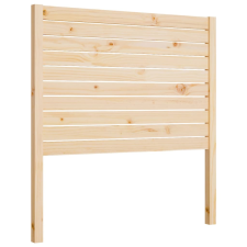 vidaXL tömör fenyőfa ágyfejtámla 106 x 4 x 100 cm (819005) ágy és ágykellék