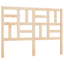 vidaXL tömör fenyőfa ágyfejtámla 141x4x104 cm (818185) ágy és ágykellék