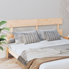 vidaXL tömör fenyőfa ágyfejtámla 204x3x81 cm ágy és ágykellék
