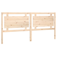 vidaXL tömör fenyőfa ágyfejtámla 205,5 x 4 x 100 cm (817960) ágy és ágykellék