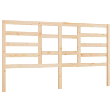 vidaXL tömör fenyőfa ágyfejtámla 206 x 4 x 104 cm (818160) ágy és ágykellék