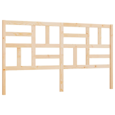 vidaXL tömör fenyőfa ágyfejtámla 206 x 4 x 104 cm (818210) ágy és ágykellék