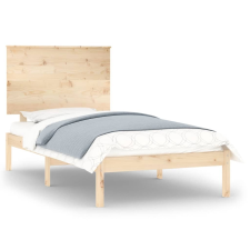 vidaXL tömör fenyőfa ágykeret 100 x 200 cm (3104793) ágy és ágykellék