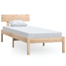 vidaXL tömör fenyőfa ágykeret 100 x 200 cm (810137) ágy és ágykellék