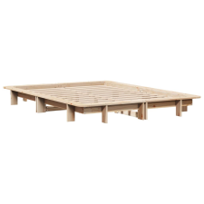 vidaXL tömör fenyőfa ágykeret 120 x 190 cm (850677) ágy és ágykellék
