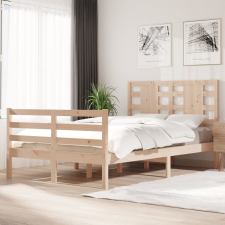 vidaXL tömör fenyőfa ágykeret 120x200 cm ágy és ágykellék