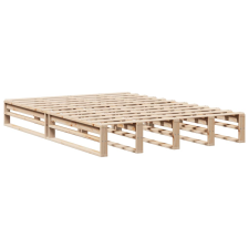 vidaXL tömör fenyőfa ágykeret 140 x 200 cm (850842) ágy és ágykellék