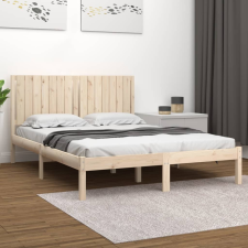 vidaXL tömör fenyőfa ágykeret 160 x 200 cm ágy és ágykellék