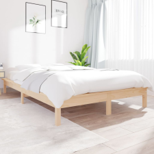 vidaXL tömör fenyőfa ágykeret 180 x 200 cm (6FT Super King) ágy és ágykellék