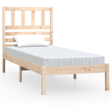 vidaXL tömör fenyőfa ágykeret 75 x 190 cm Small Single (3100983) ágy és ágykellék