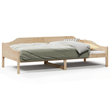 vidaXL tömör fenyőfa ágykeret 90 x 190 cm ágy és ágykellék