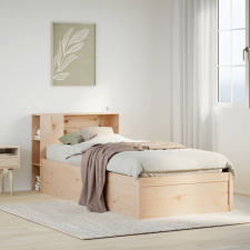 vidaXL tömör fenyőfa ágykeret matrac nélkül 90 x 190 cm ágy és ágykellék