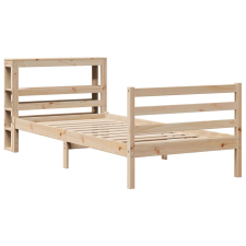 vidaXL tömör fenyőfa ágykeret matrac nélkül 90 x 190 cm (3305812) ágy és ágykellék