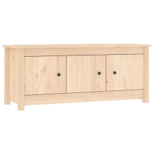 vidaXL tömör fenyőfa cipősszekrény 110 x 38 x 45,5 cm (814599) bútor