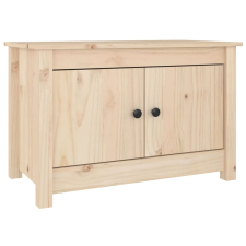 vidaXL tömör fenyőfa cipősszekrény 70 x 38 x 45,5 cm (813779) bútor