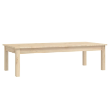 vidaXL tömör fenyőfa dohányzóasztal 110 x 50 x 30 cm (814234) bútor