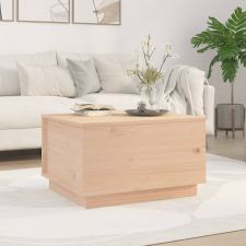 vidaXL tömör fenyőfa dohányzóasztal 60x50x35 cm bútor