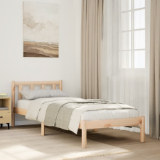 vidaXL tömör fenyőfa extra hosszú ágykeret matrac nélkül 100 x 210 cm ágy és ágykellék
