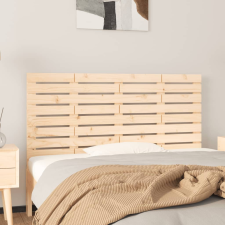 vidaXL tömör fenyőfa fali fejtámla 126 x 3 x 63 cm ágy és ágykellék