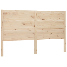 vidaXL tömör fenyőfa fejtámla 141 x 4 x 100 cm (818715) ágy és ágykellék