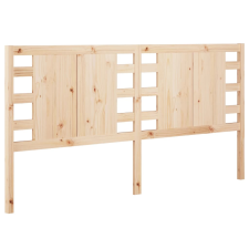 vidaXL tömör fenyőfa fejtámla 141 x 4 x 100 cm (818765) ágy és ágykellék