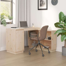 vidaXL tömör fenyőfa íróasztal 110 x 50 x 75 cm íróasztal