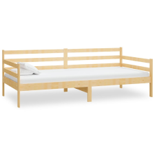 vidaXL tömör fenyőfa kanapéágy 90 x 200 cm (806935) ágy és ágykellék