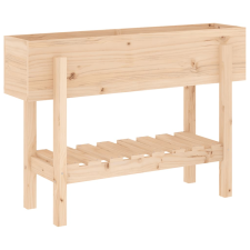vidaXL tömör fenyőfa kerti magaságyás 101 x 30 x 69 cm (825240) kerti tárolás