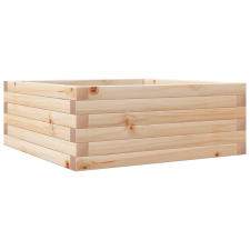 vidaXL tömör fenyőfa kerti virágláda 60 x 60 x 23 cm kerti tárolás