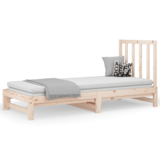 vidaXL tömör fenyőfa kihúzható kanapéágy 2x(90x190) cm (3108327) ágy és ágykellék
