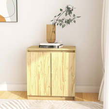 vidaXL tömör fenyőfa kisszekrény 60x36x65 cm bútor