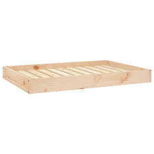 vidaXL tömör fenyőfa kutyaágy 91,5x64x9 cm (820861) szállítóbox, fekhely kutyáknak