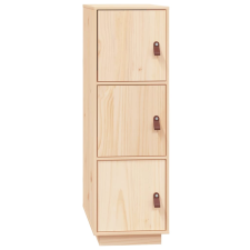 vidaXL tömör fenyőfa magasszekrény 34 x 40 x 108,5 cm (820167) bútor
