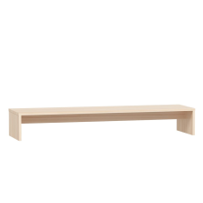 vidaXL tömör fenyőfa monitorállvány 100 x 27 x 15 cm (813929) bútor