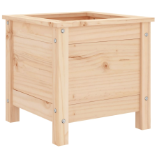 vidaXL tömör fenyőfa növénytartó 40 x 40 x 39 cm (825247) kerti tárolás