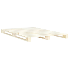vidaXL tömör fenyőfa raklap ágykeret 140 x 200 cm (285237) ágy és ágykellék