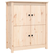 vidaXL tömör fenyőfa tálalószekrény 83 x 41,5 x 100 cm (821507) bútor