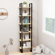 vidaXL tömör fenyőfa tárolópolc 60 x 30 x 210 cm bútor