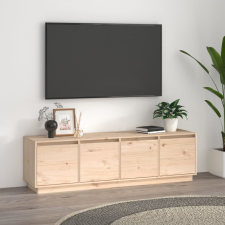 vidaXL tömör fenyőfa TV-szekrény 156 x 37 x 45 cm bútor