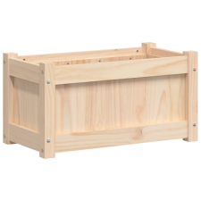 vidaXL tömör fenyőfa virágláda 60x31x31 cm (837439) kerti tárolás