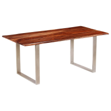 vidaXL tömör kelet-indiai rózsafa étkezőasztal 180 x 90 x 76 cm bútor