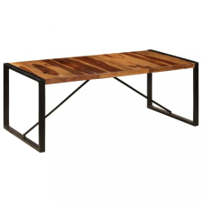 vidaXL Tömör kelet-indiai rózsafa étkezőasztal 200 x 100 x 75 cm bútor