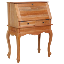 vidaXL tömör mahagóni titkári íróasztal 78 x 42 x 103 cm (283842) bútor