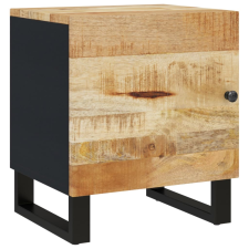 vidaXL tömör mangófa éjjeliszekrény 40 x 33 x 46 cm (345208) bútor