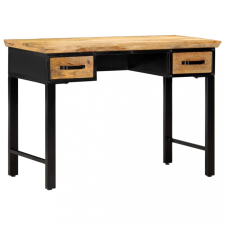 vidaXL tömör mangófa íróasztal 110 x 50 x 76 cm íróasztal