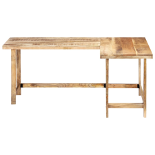 vidaXL tömör mangófa íróasztal 180 x 120 x 76 cm (247905) íróasztal